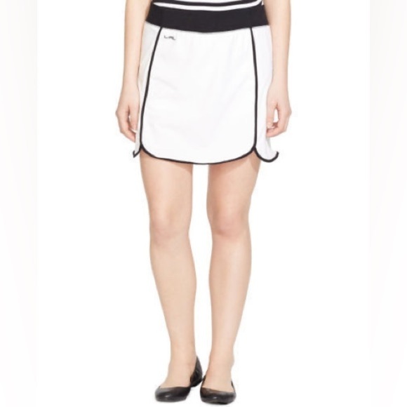 NWT Ralph Lauren LRL Colorblock Active Tennis Golf Skort Contrast Trim Skirt PXL - Picture 1 of 9